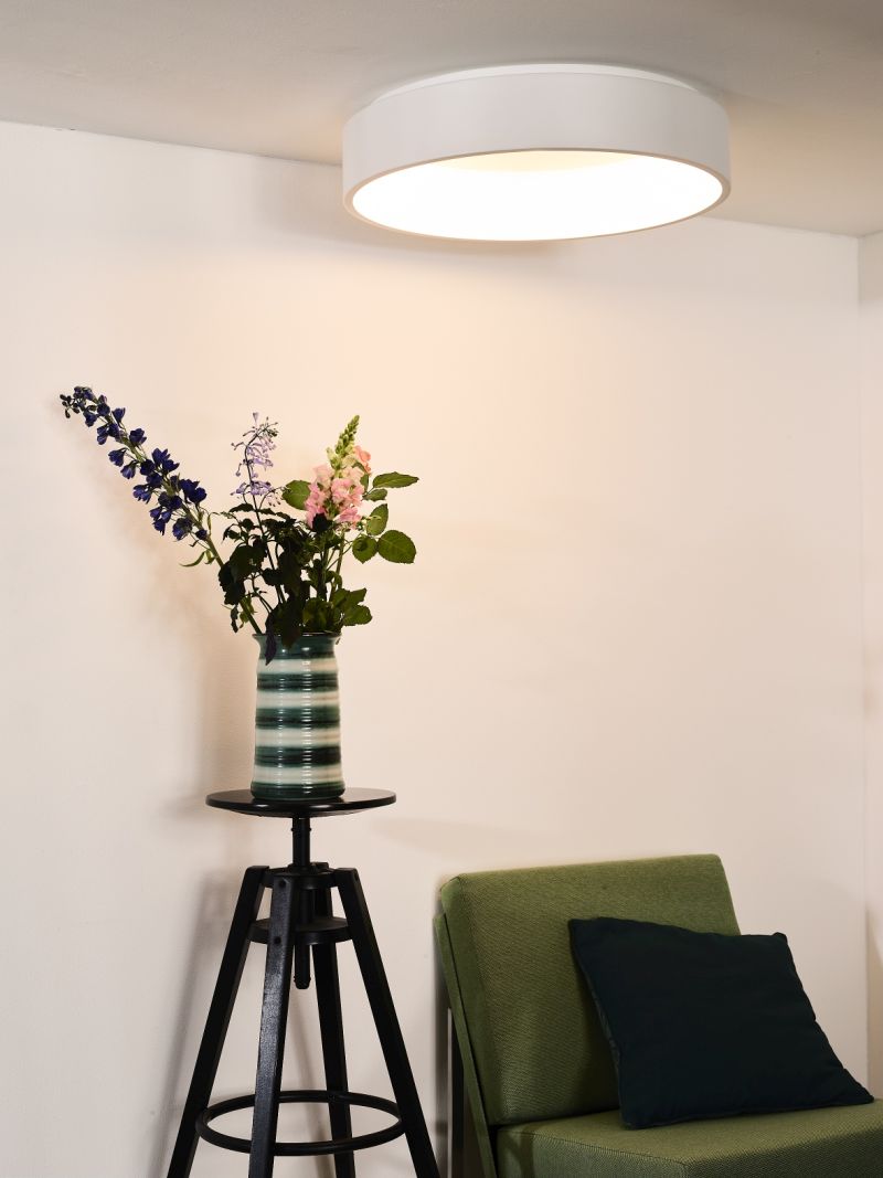 Lucide TALOWE LED - Zapustené stropné svietidlo - Ø 60 cm - LED Rozm. - 1x42W 3000K - Biela